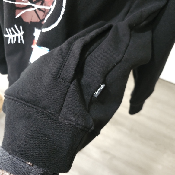 Diamond Supply Co. X Basquiat XL Gem Spa Decal Used Minor Fading Flaws - Picture 7 of 10